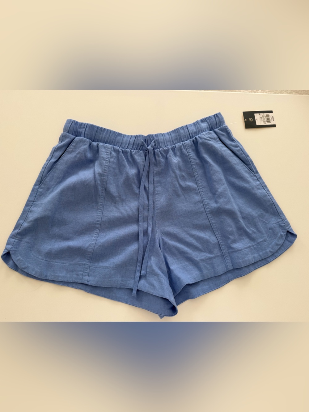 Universal Thread Blue Elastic Waist Athletic Shorts